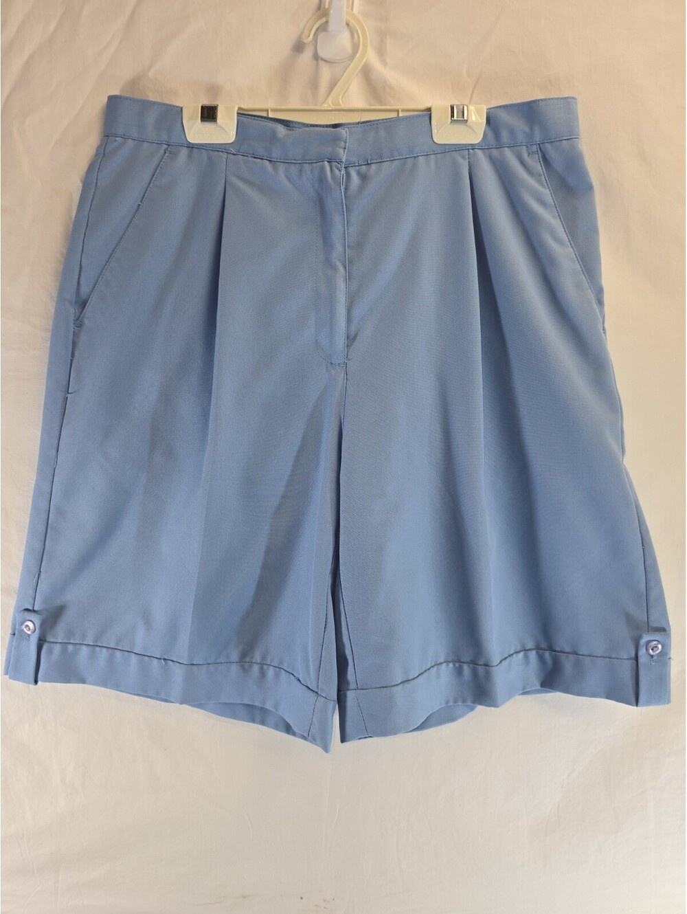 LizGolf by Liz Claiborne Women's Blue Pleated Golf Shorts Size 10